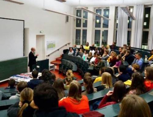 Guest lecture on human trafficking at the University of Cologne