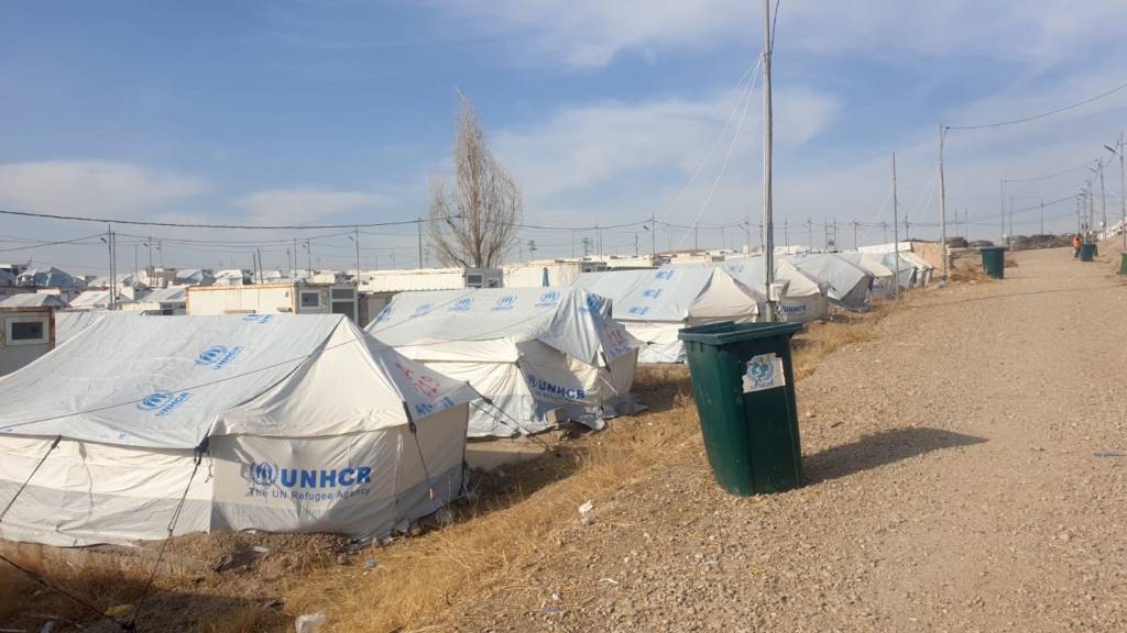 The Refugee Camp at Bardarash, Iraq © ISHR