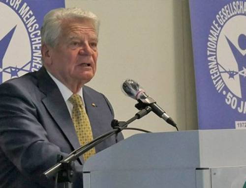 Speech by former Federal President Gauck on 50 years of IGFM