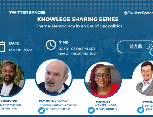 Twitter Spaces: Knowledge Sharing Series