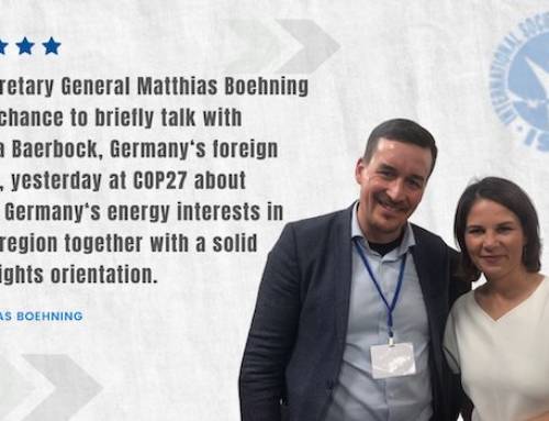 ISHR Secretary General met Germany’s foreign minister
