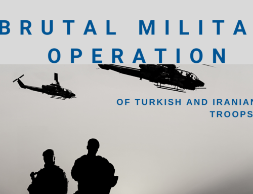 BRUTAL MILITARY OPERATION OF TURKISH AND IRANIAN TROOPS