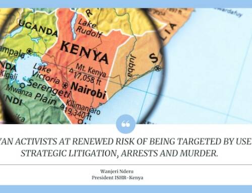 Kenya: Kenyan Activists at Renewed Risk of being Targeted by use of Strategic Litigation, Arrests and Murder