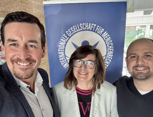 ISHR Secretary visited the office of the IGFM in Frankfurt